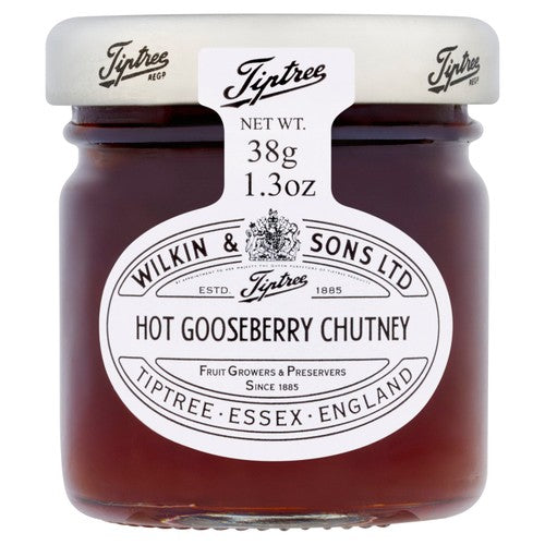 Tiptree Miniature Hot Gooseberry 38g (Pack of 2)