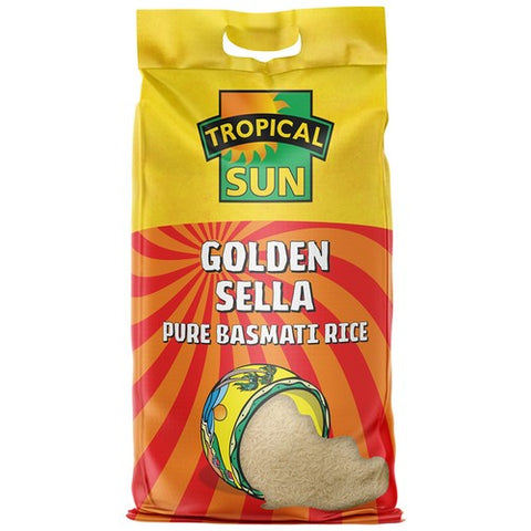 Tropical Sun Golden Sella Rice 10kg (Pack of 2)