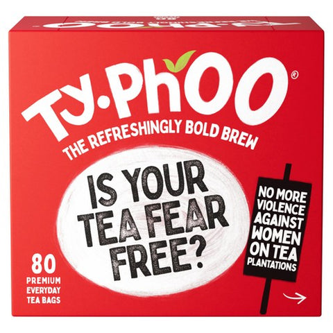 Typhoo Tea Bags 80's (Pack of 2)