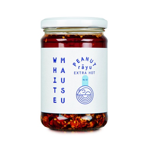 White Mausu Peanut Rayu Extra Hot Chilli Oil 240g (Pack of 2)