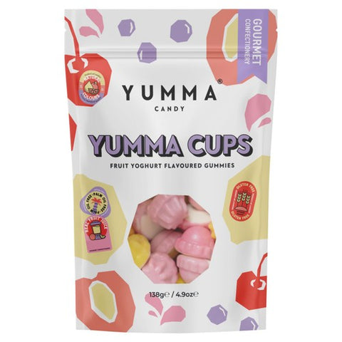 Yumma Candy - Yumma Cups 138g (Pack of 6)