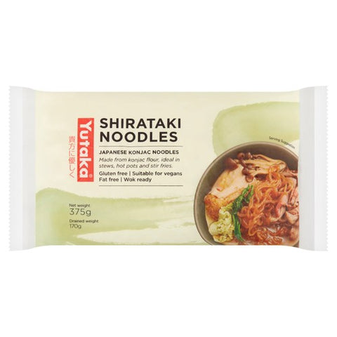 Yutaka Japanese White Shirataki Noodles 375g (Pack of 3)